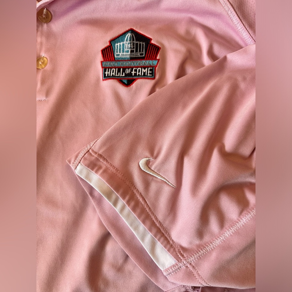 Nike Golf Pro Football Hall of Fame Mens Polo size XXL TALL Canton Ohio NOT USED